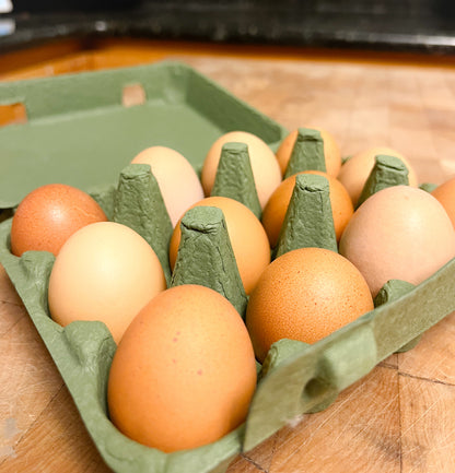 One Dozen Pastured Eggs